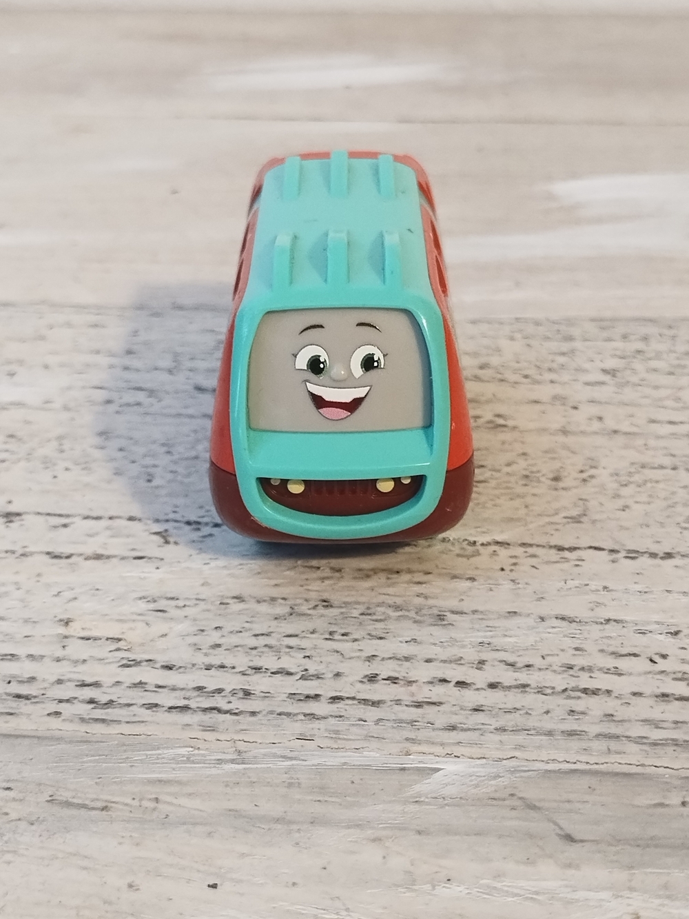 Figurine Thomas Friends Jiff Push Along Train Sodor Cup Racers metal and plastic